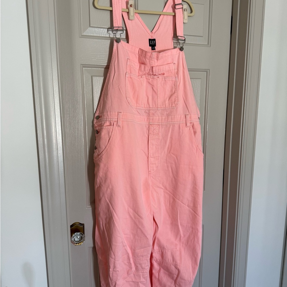 GAP Light Coral Pink Overalls